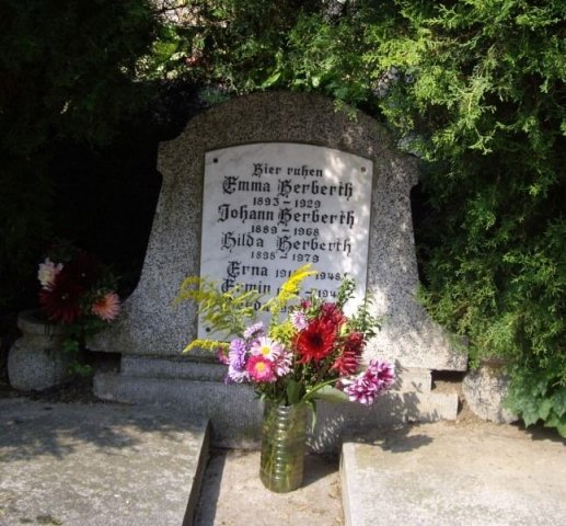 Herbert Johann 1889-1963 Sturm Emma 1893-1929 Grabstein